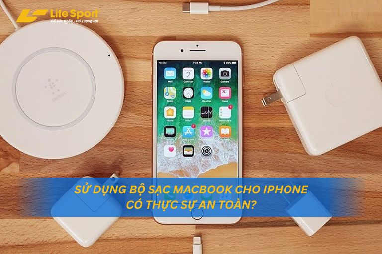 Sử Dụng Bộ Sạc MacBook Cho iPhone