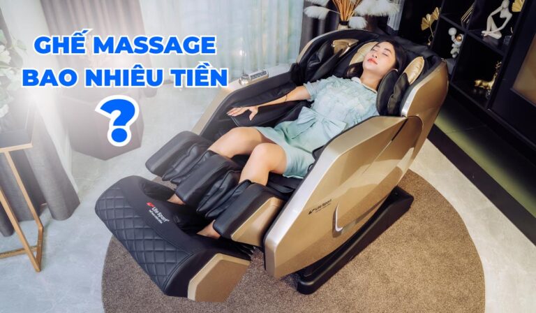 Ghế Massage Bao Nhiêu Tiền? Top 5 Mẫu Ghế Massage Bạn Nên Mua