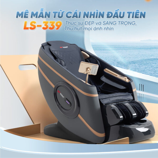 Ghế Massage Lifesport LS-339 đẹp và sang trọng