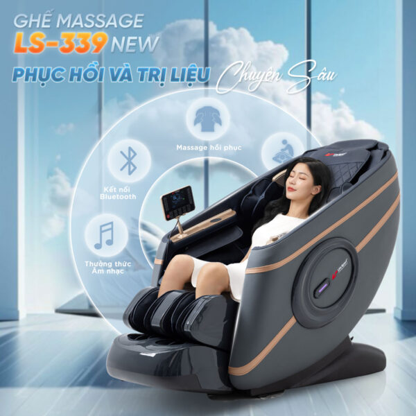 Ghế Massage Lifesport LS-339 sự lựa chọn hoàn hảo cho bạn và gia đình