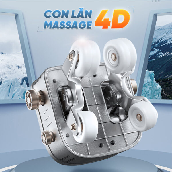 Ghế Massage Lifesport LS-339 có con lăn 4d