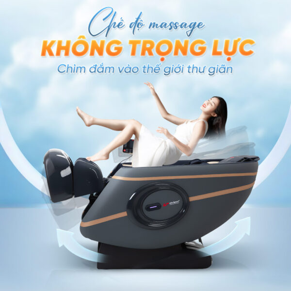 Ghế Massage Lifesport LS-339 có chế độ không trọng lực