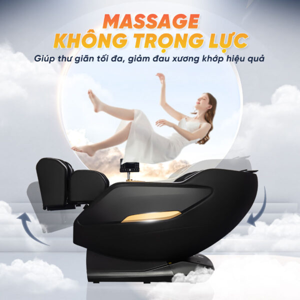 Ghế Massage Lifesport LS-366 có chế độ massage không trọng lực
