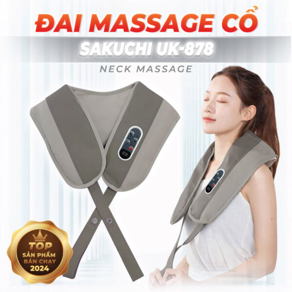 Đai massage cổ Sakuchi UK-878 - Top sản phẩm bán chạy 2024