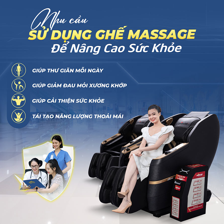 Có Nên Kinh Doanh Ghế Massage Tại Bệnh Viện Không? Tại Sao?