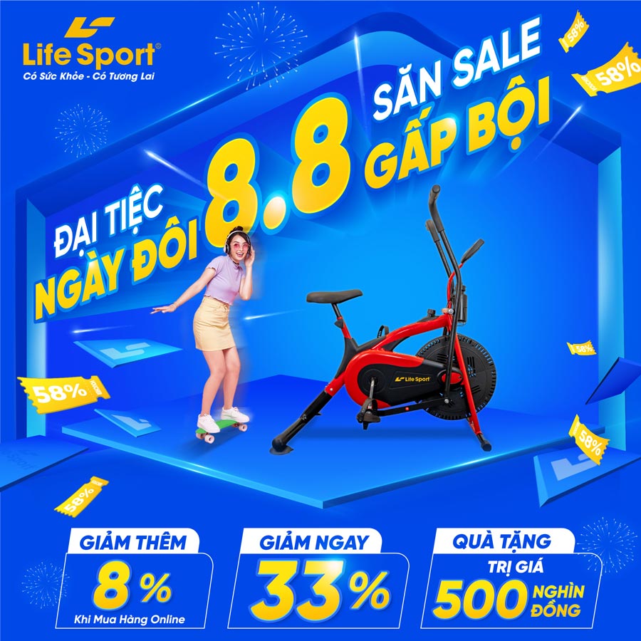 Đại Tiệc Ngày Đôi 8/8 - Săn Sale Gấp Bội