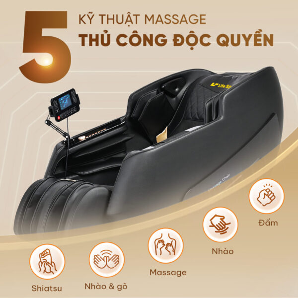 Ghe massage lifesport ls825 6