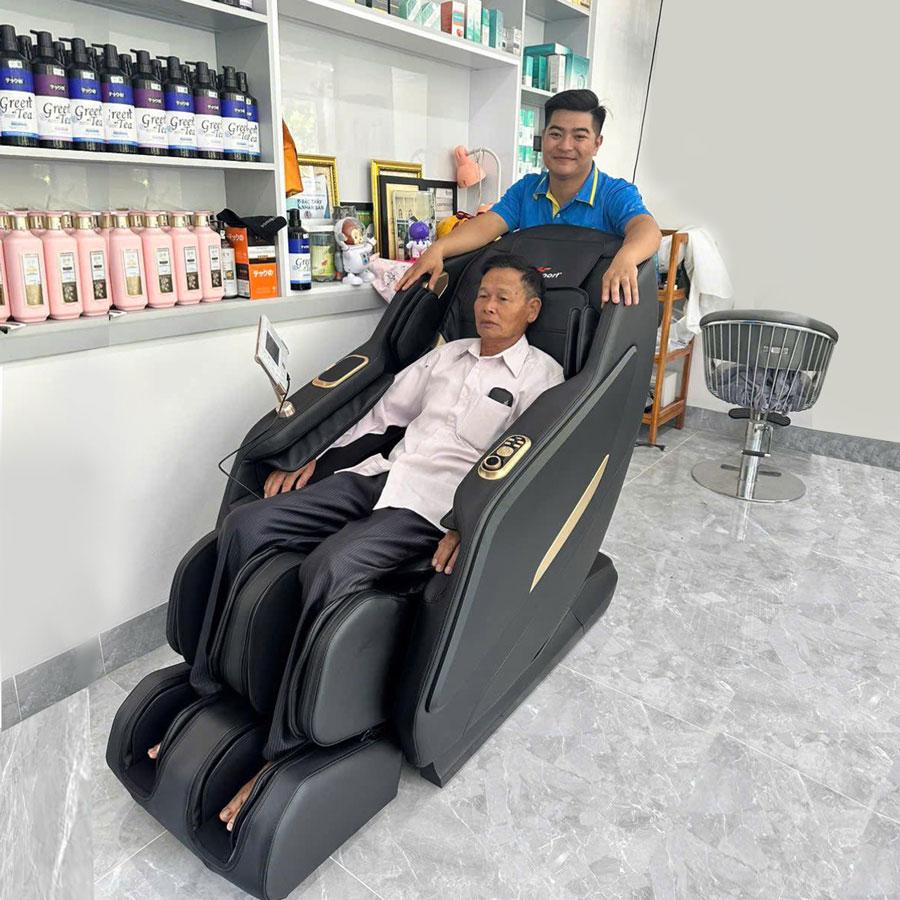 Chú Bình Ở Đồng Nai Chọn Mua Ghế Massage Lifesprot LS-366