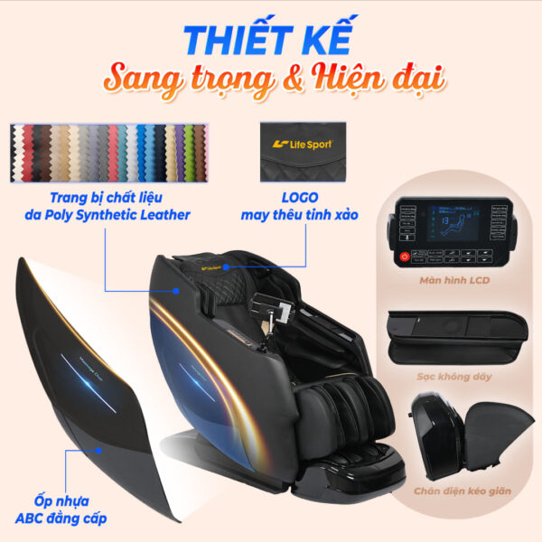 Ghế Massage Lifesport LS-825