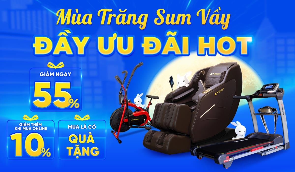 Mùa Trăng Sum Vầy - Lifesport Đầy Ưu Đãi Hot