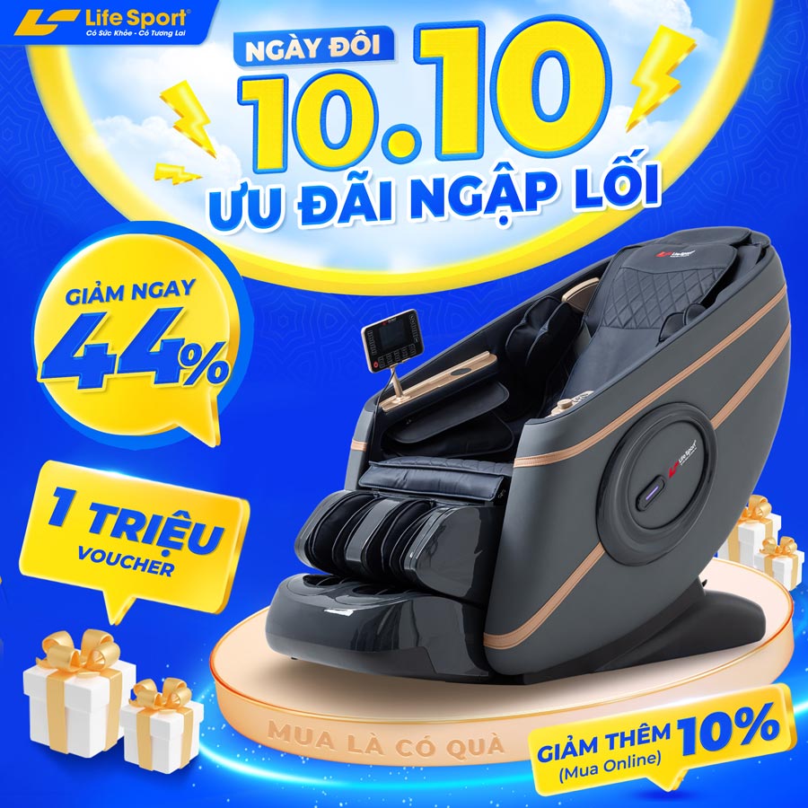 10/10 - Mừng Ngày Đôi - Lifesport Ưu Đãi Ngập Lối