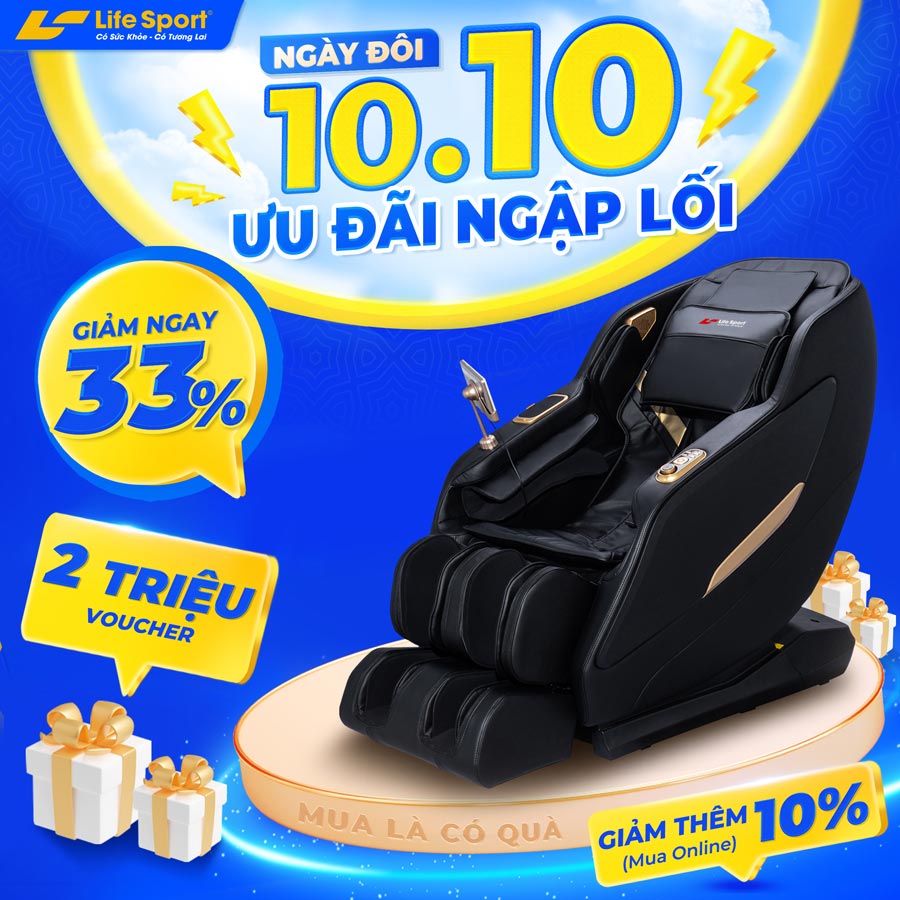 10/10 - Mừng Ngày Đôi - Lifesport Ưu Đãi Ngập Lối