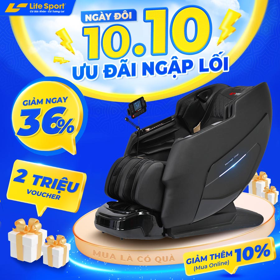 10/10 - Mừng Ngày Đôi - Lifesport Ưu Đãi Ngập Lối