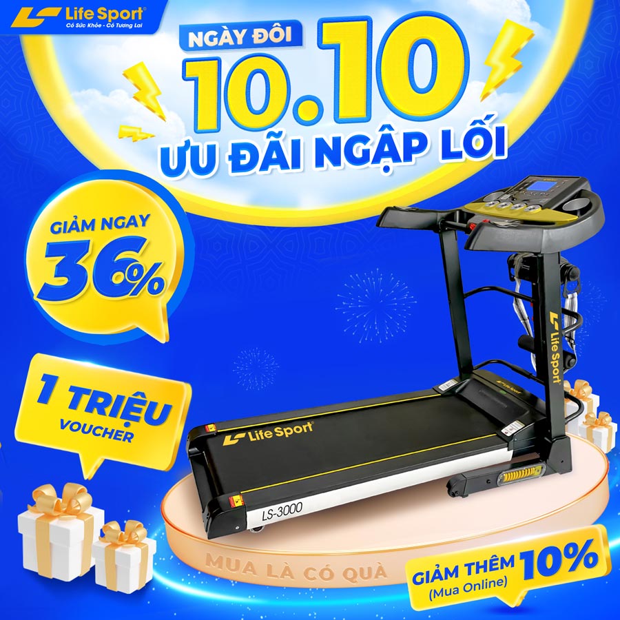 10/10 - Mừng Ngày Đôi - Lifesport Ưu Đãi Ngập Lối