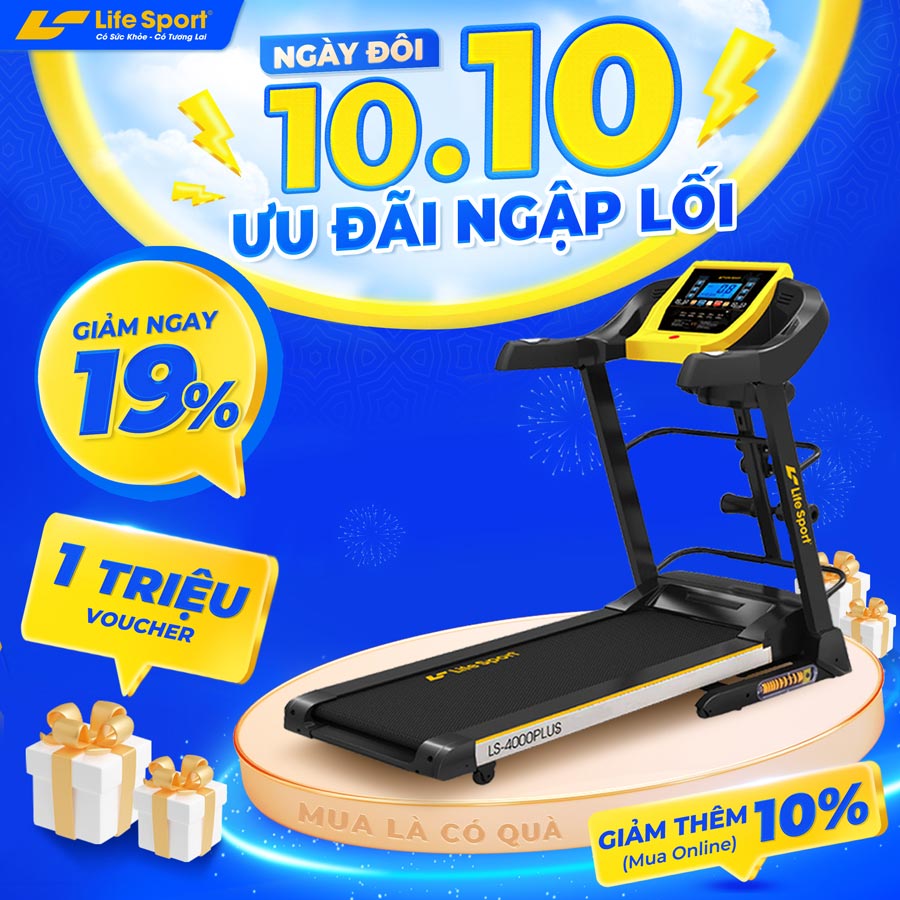 10/10 - Mừng Ngày Đôi - Lifesport Ưu Đãi Ngập Lối