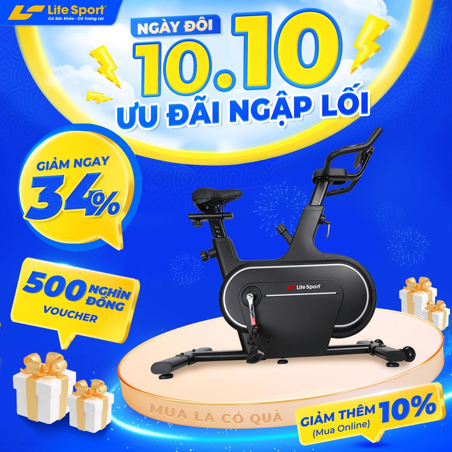 10/10 - Mừng Ngày Đôi - Lifesport Ưu Đãi Ngập Lối