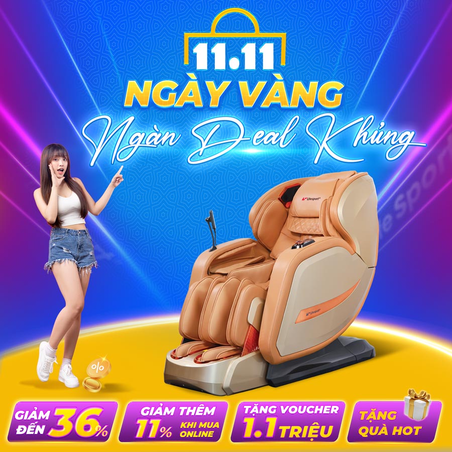 11 11 ngay vang don ngan deal khung tu ghe massage lifesport 4