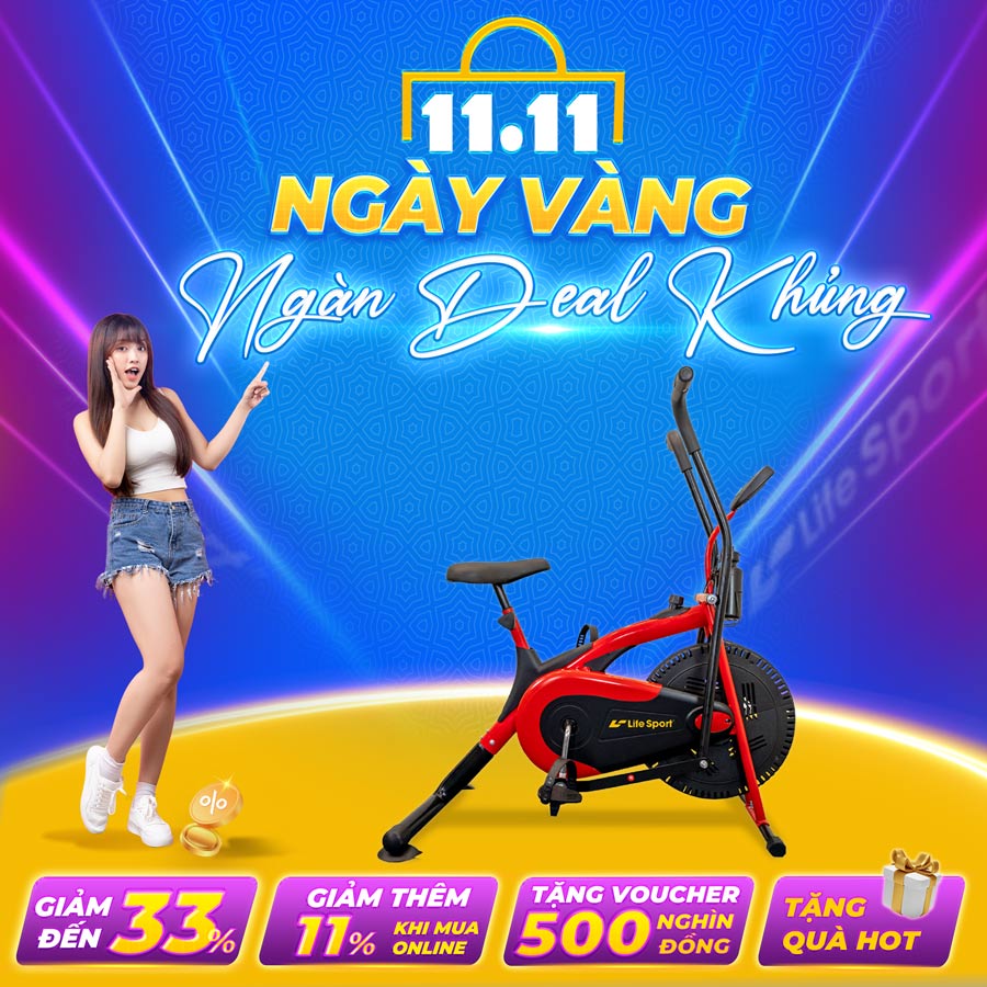 11 11 ngay vang don ngan deal khung tu xe dap tap lifesport 2