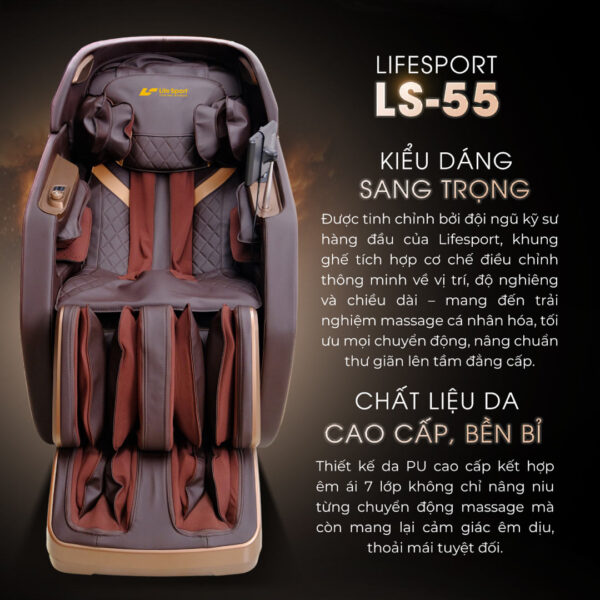 Ghe massage Lifesport LS 55 2 7