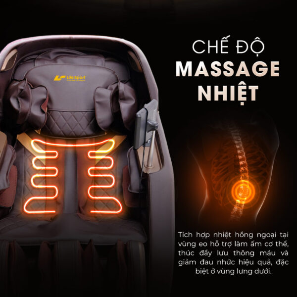 Ghe massage Lifesport LS 55 8 5