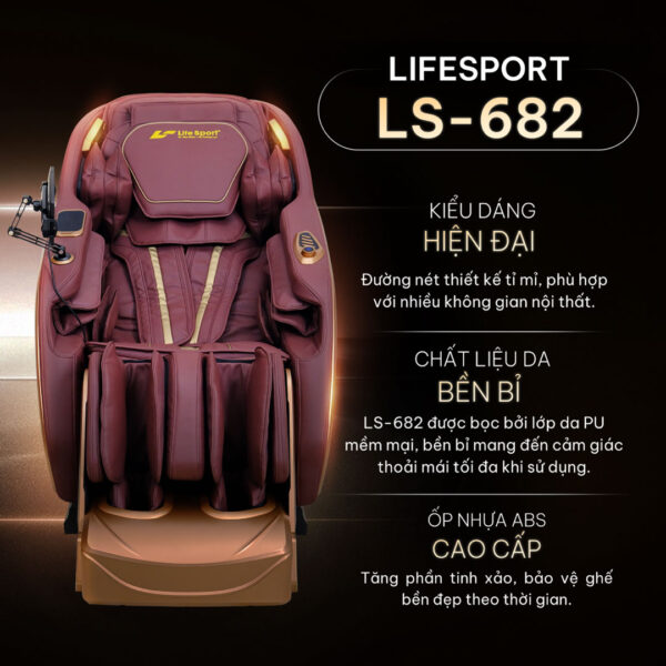 Ghe massage Lifesport LS 682 2 2