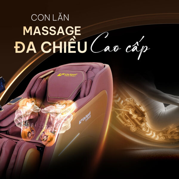 Ghe massage Lifesport LS 682 4 2