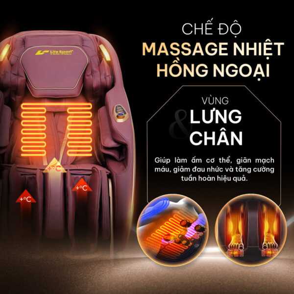 Ghe massage Lifesport LS 682 7 2