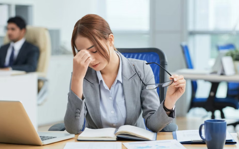 Chất lượng giấc ngủ ảnh hưởng do stress