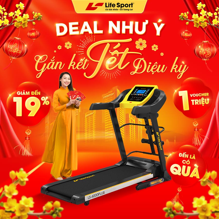 Lifesport Tặng Deal Như Ý - Gắn Kết Tết Diệu Kỳ - Ưu Đãi Đến 65%