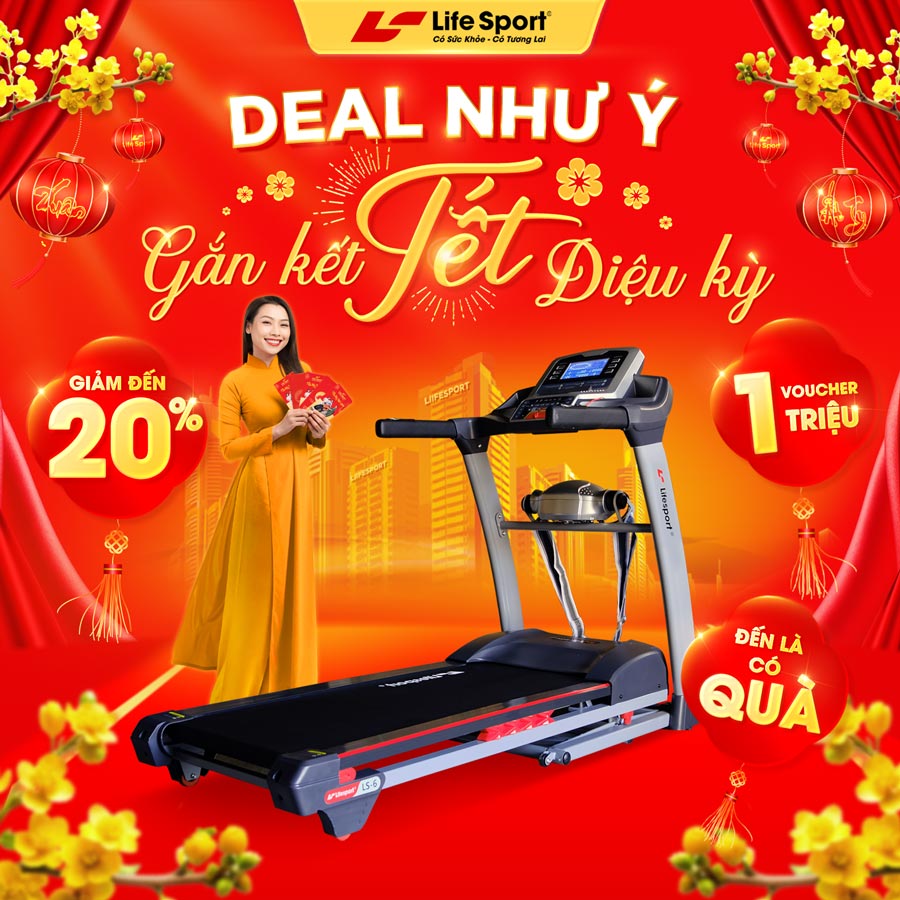 Lifesport Tặng Deal Như Ý - Gắn Kết Tết Diệu Kỳ - Ưu Đãi Đến 65%