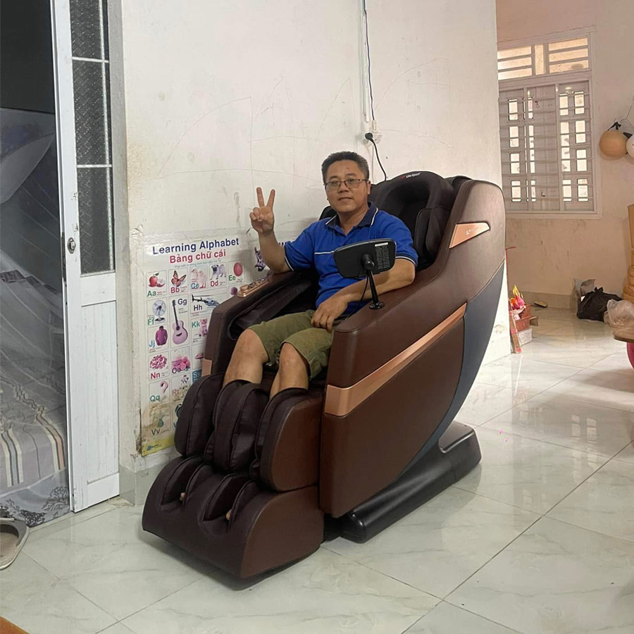 Lắp Đặt Thành Công Ghế Massage Lifesport LS-288 Cho Anh Thành Ở Nghệ An