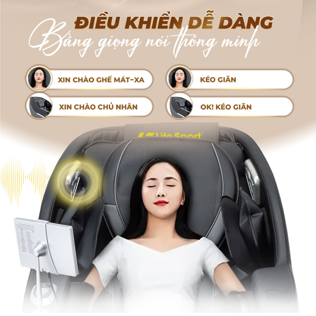 Ghe massage Lifesport LS 555 12 1