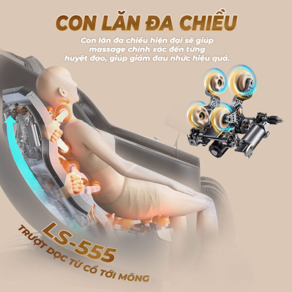 Ghe massage Lifesport LS 555 6 1