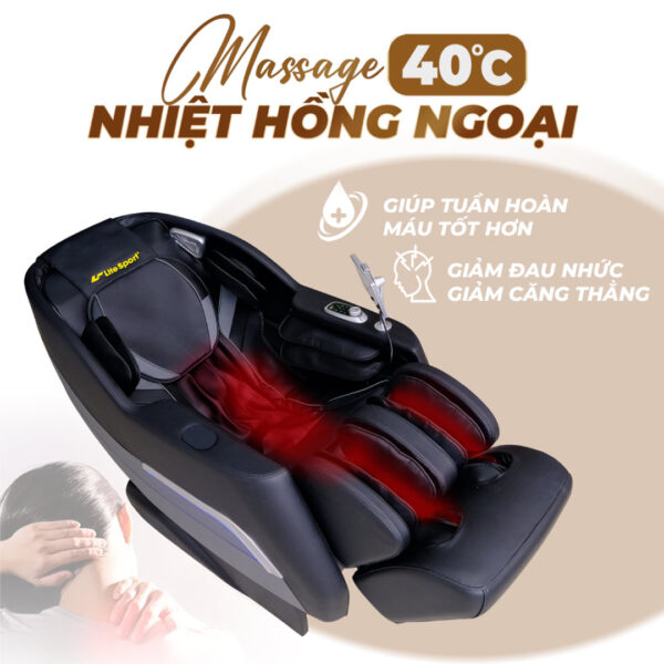 Ghe massage Lifesport LS 555 8 1