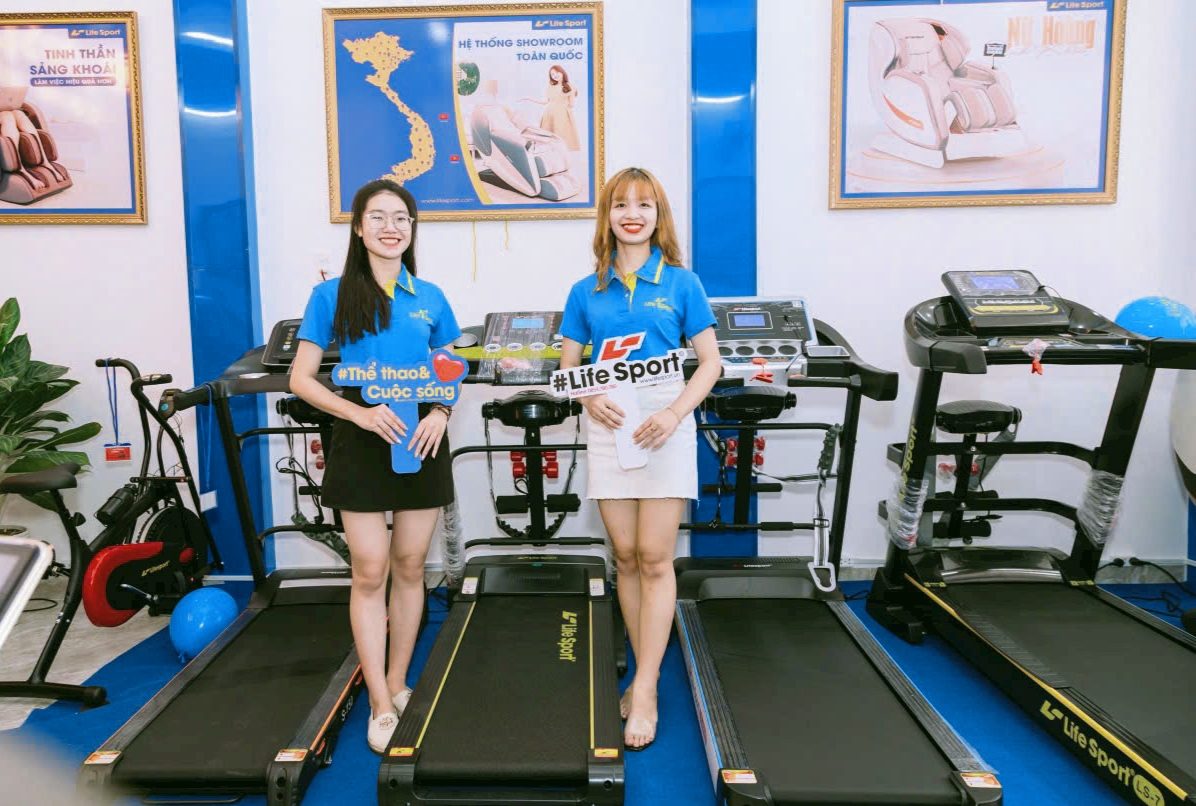 Máy chạy bộ điện Lifesport Go Bạc Liêu