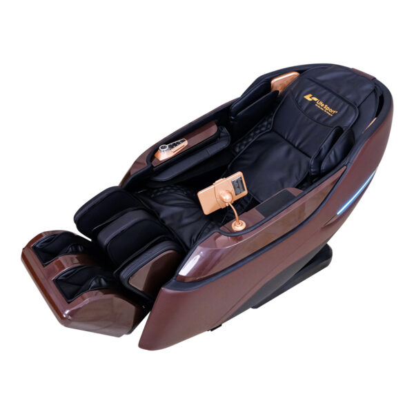 Ghế Massage Lifesport LS-379 - Đen Nâu Ghe massage Lifesport LS 379 6 1