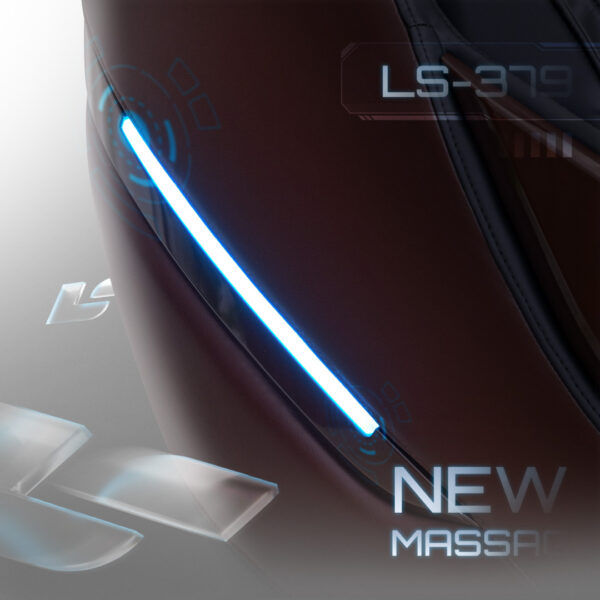 Ghế Massage Lifesport LS-379 - Đen Nâu Ghe massage lifesport ls 379 den nau 1 2