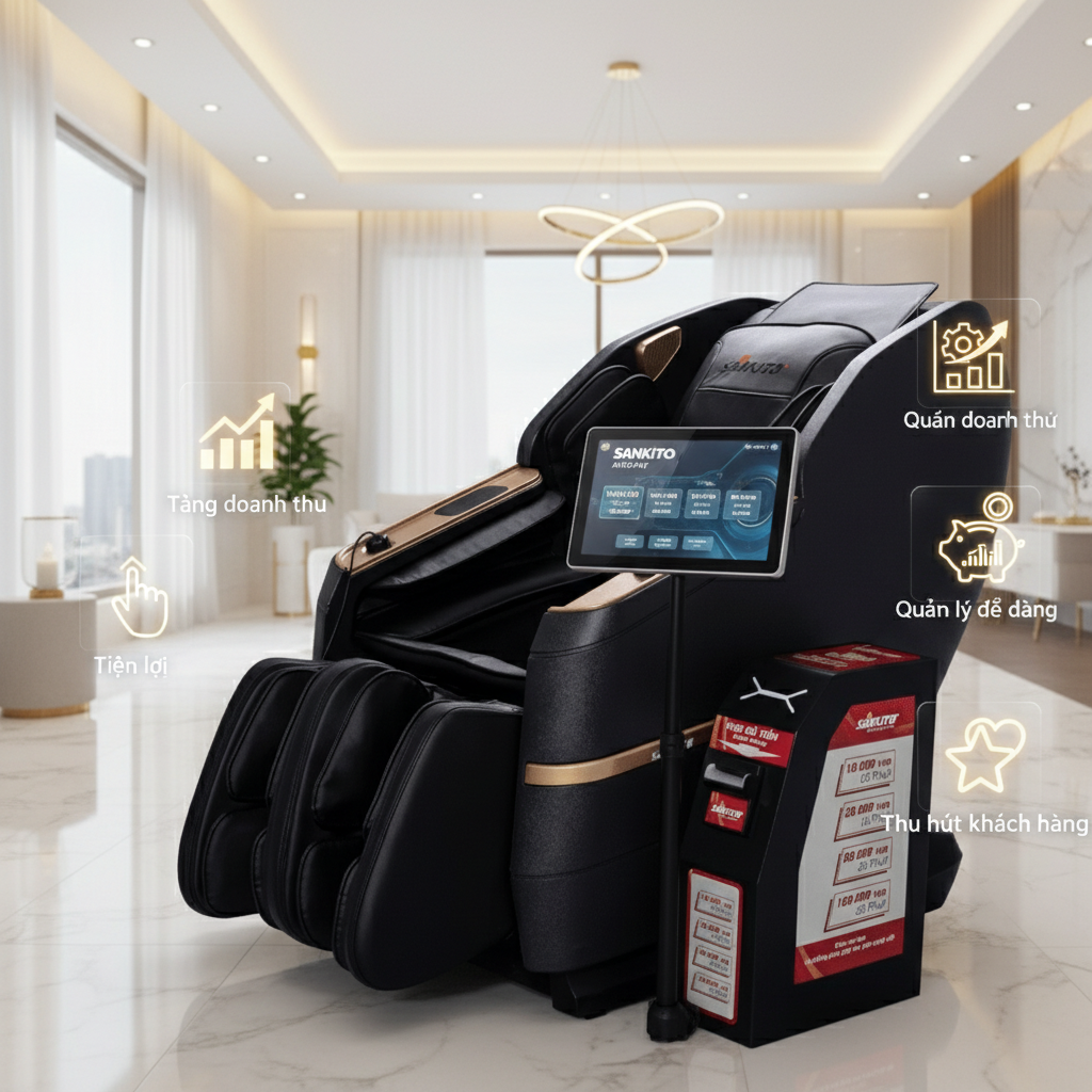 Ghế Massage Thanh Toán Tự Động Sankito S-6688: Giải Pháp Kinh Doanh Thông Minh gemini image 110