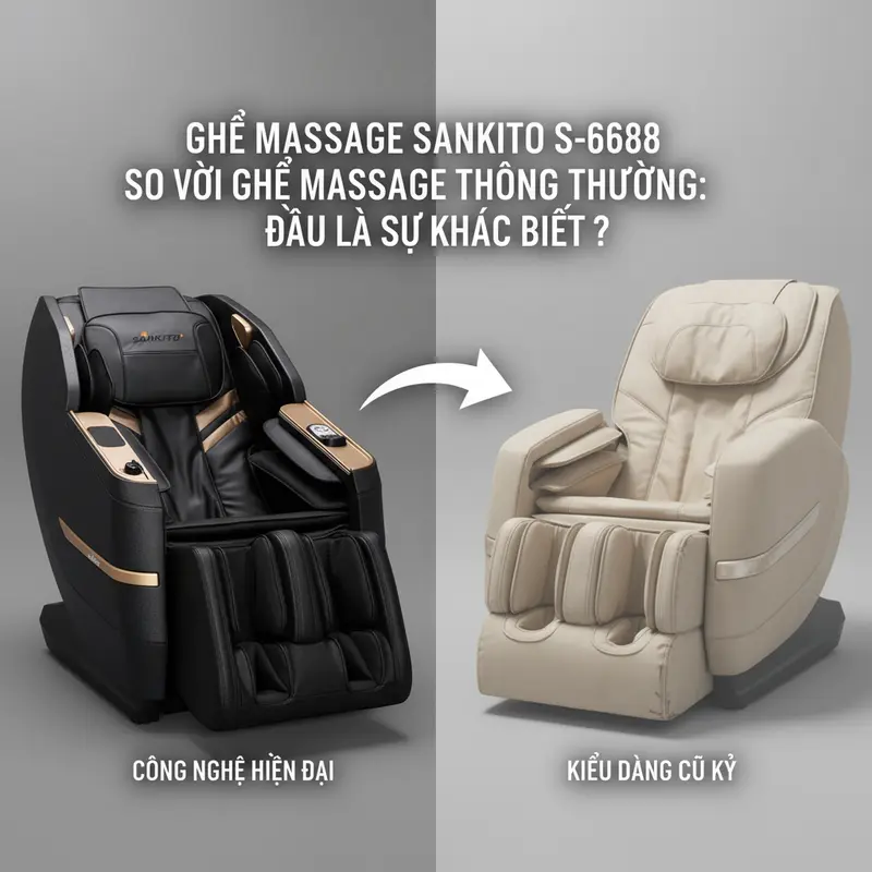 Ghế Massage Sankito S-6688 So Với Ghế Massage Thông Thường: Đâu Là Sự Khác Biệt? gemini image 179