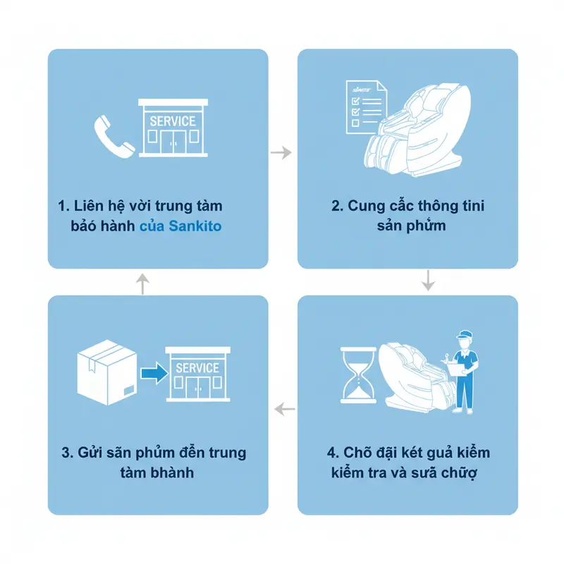Bảo hành ghế massage Sankito S-6688: An tâm tận hưởng, kéo dài tuổi thọ gemini image 195