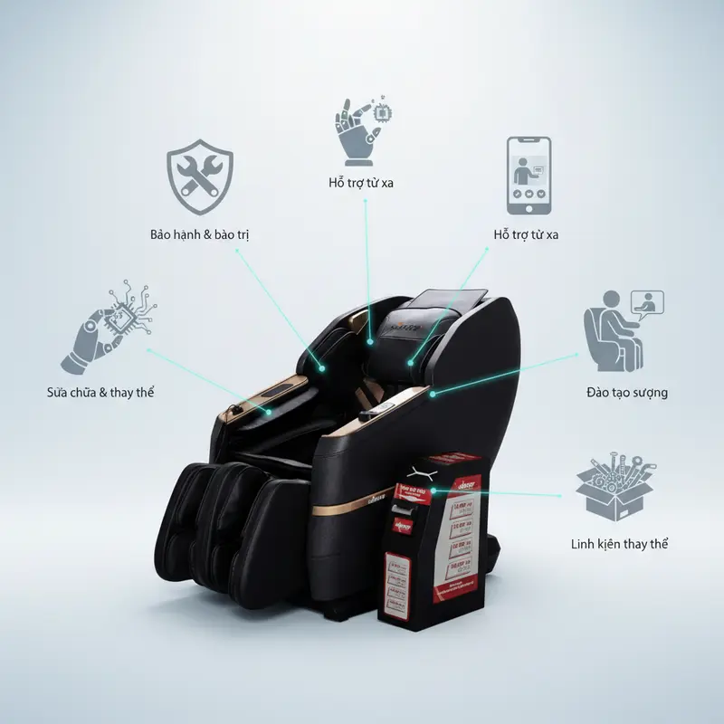 Ghế Massage Tính Tiền Sankito S-6688: Hỗ Trợ Kỹ Thuật Toàn Diện Cho Doanh Nghiệp gemini image 249