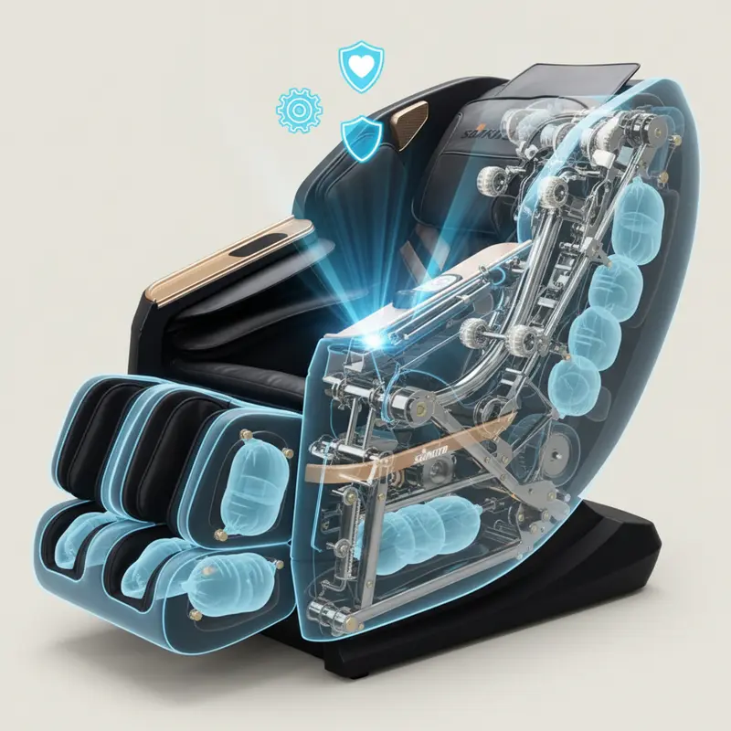 Ghế massage Sankito S-6688 có ổn định không? Tìm hiểu trước khi quyết định gemini image 267