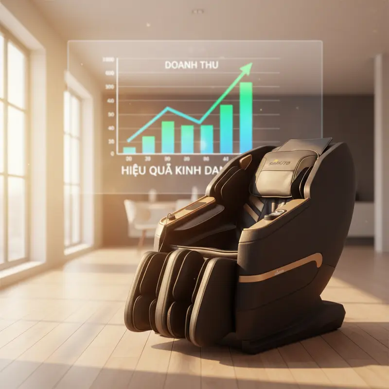 Ghế Massage Báo Cáo Doanh Thu Tự Động Sankito S-6688: Giải Pháp Kinh Doanh Thông Minh gemini image 76