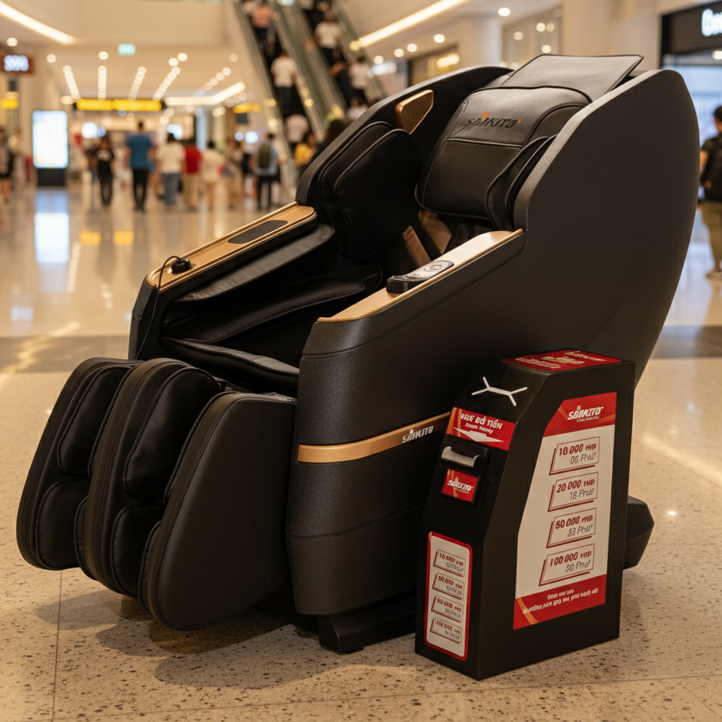 Ghế Massage Trả Tiền Tự Động Sankito S-6688: Giải Pháp Đầu Tư Thông Minh gemini image 88