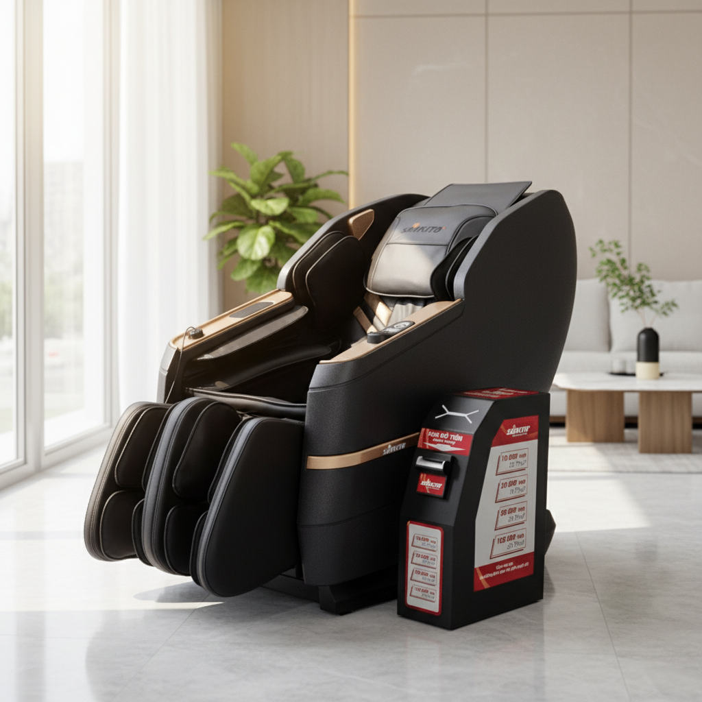Ghế Massage Thu Tiền Tự Động Sankito S-6688: Giải Pháp Kinh Doanh Thông Minh gemini image 90